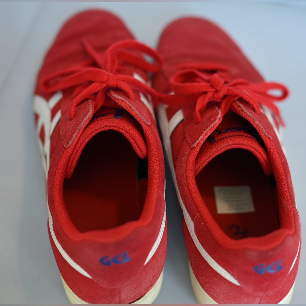 Mens Size 10 Ascis Gel- Vickka TRS Men's Shoes Classic Red H847l-601 Sneakers - Picture 8 of 10